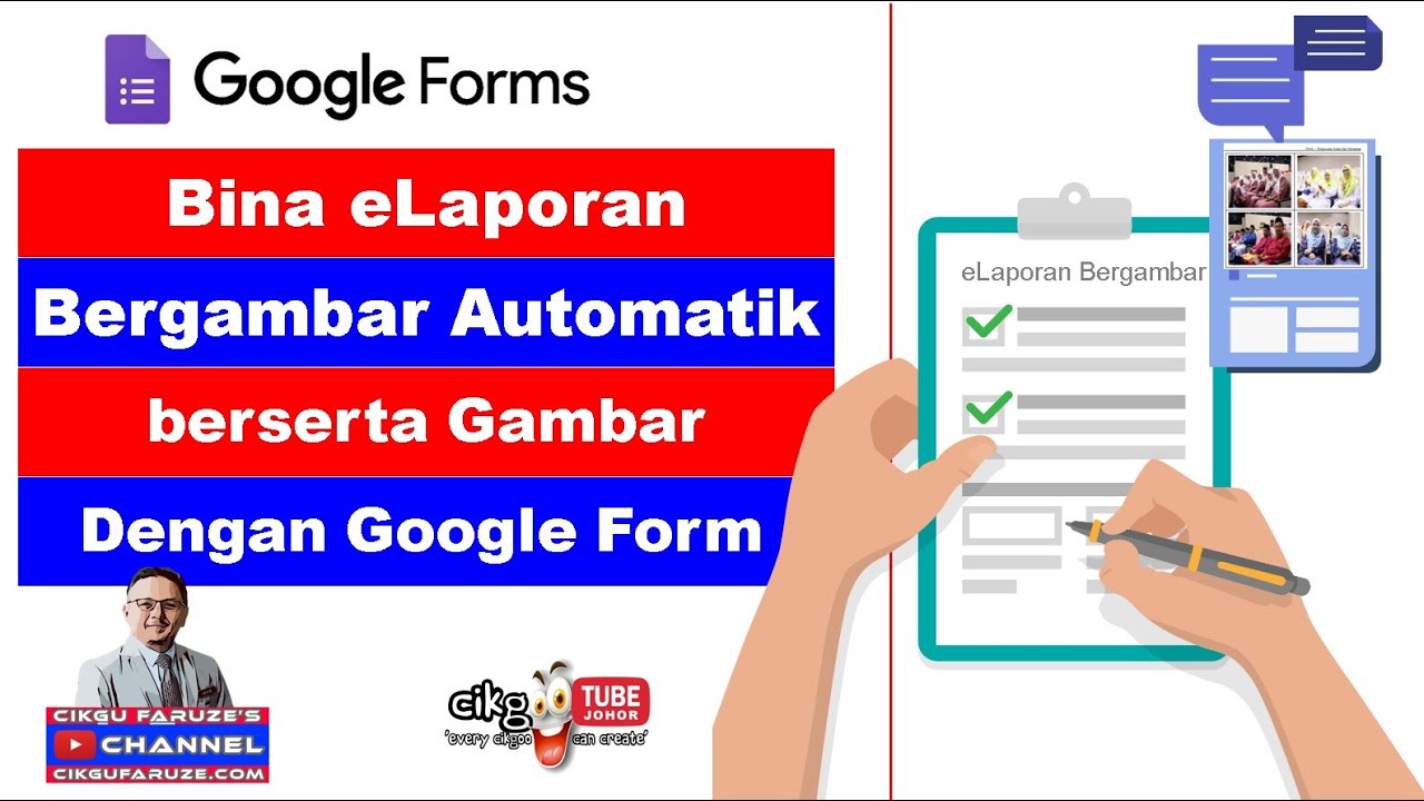 Bina Sistem eLaporan Bergambar Automatik Menggunakan Google Form
