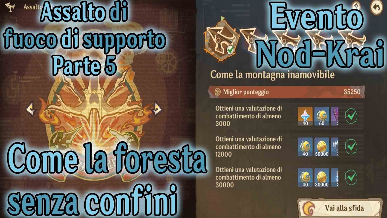 Assalto di fuoco di supporto - Parte 5 | Evento (Nod-Krai) | Genshin Impact ITA
