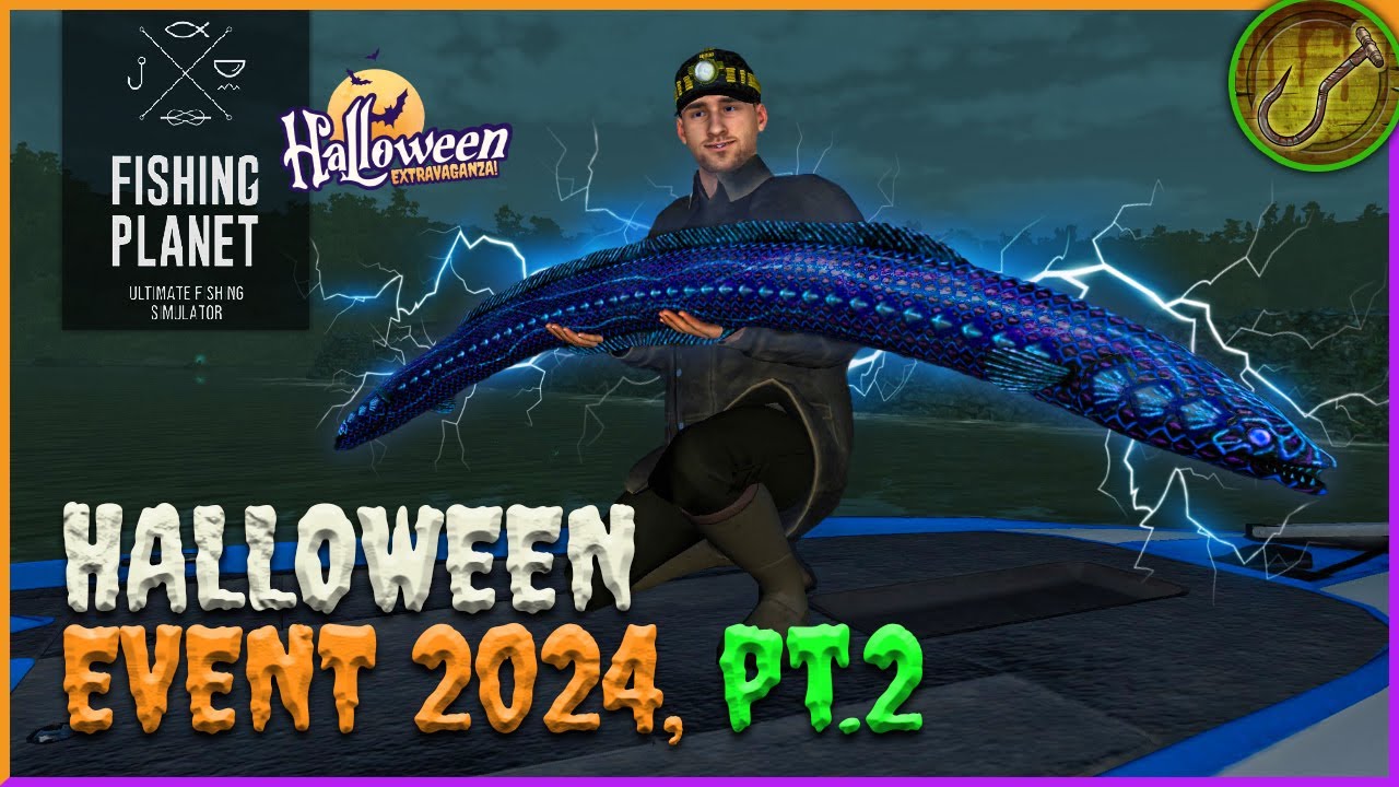 Fishing Planet Halloween Event 2024! (pt.2, Double Head Eel!)