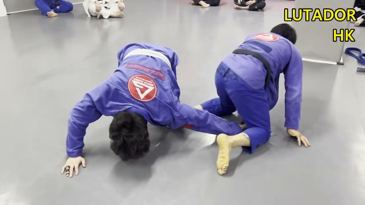 [Bjj]Sweep&Submissions : Collar Drag 1.2.3.4