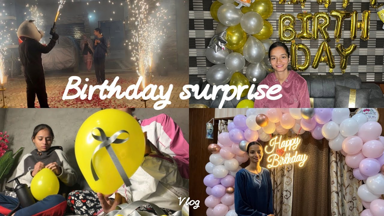 Birthday surprise ✨🎉| #vlog | Hasan Malwa