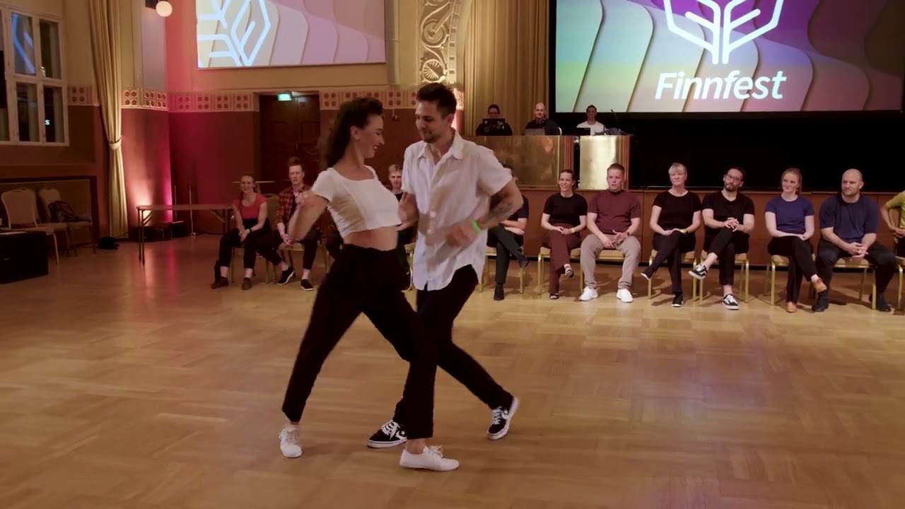 Daniil Pavlov & Marina Motronenko - 2nd place Strictly Open Finals - Finnfest 2023
