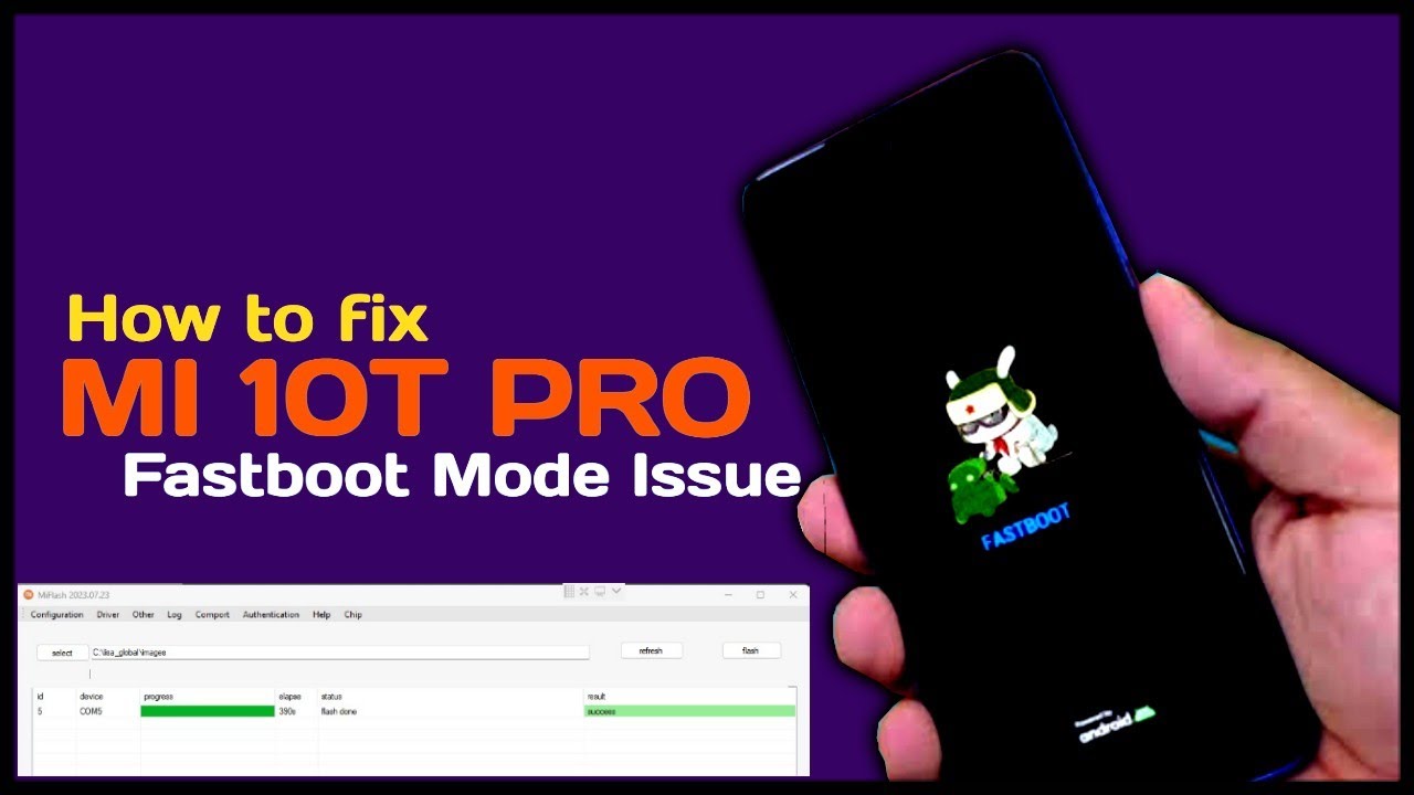 MI 10T Pro Stuck on Fastboot Mode with Locked Bootloader State | how to Unbrick 💯 ✅