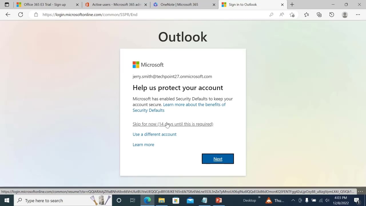 Lab4: Message trace in Exchange online, Microsoft 365