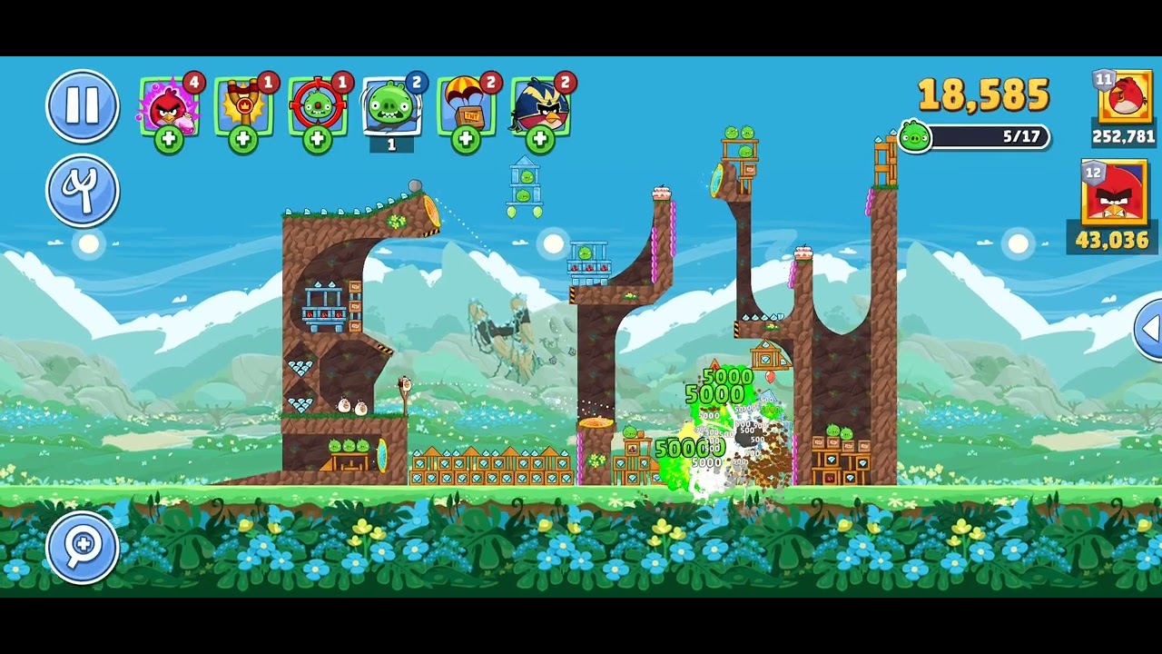 Angry Birds Friends Tournament Level 8 Walkthrough #angrybirds #angrybirdsfriends #fyp #shorts 