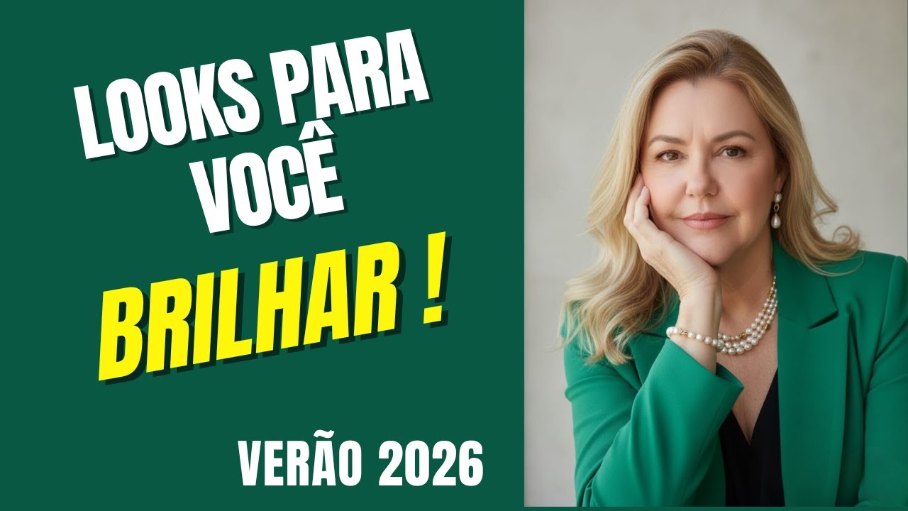 LOOKS PARA BRILHAR NESSE VER&Atilde;O 2025/2026