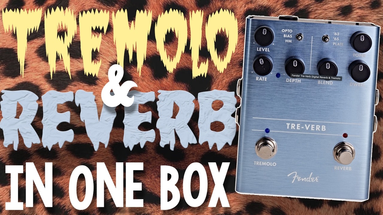 Реверберация и тремоло в одном устройстве: Fender Tre-Verb