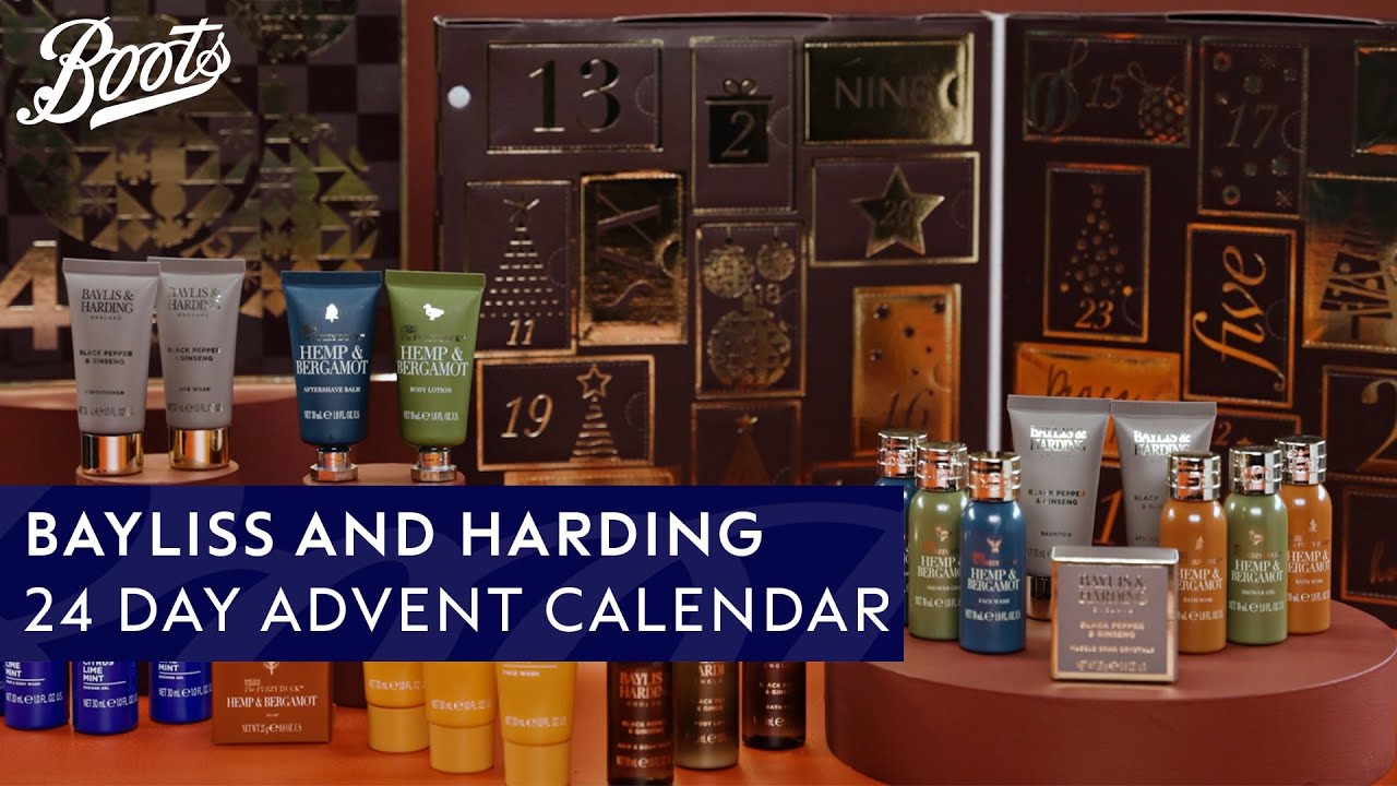 Baylis & Harding Signature For Him 24 Advent Treats Calendar | Christmas | Boots Ireland