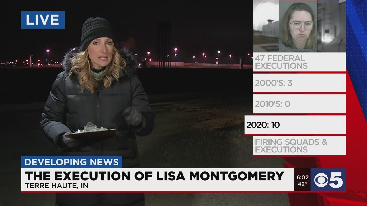 Plans for the execution of Lisa Montgomery proceeding