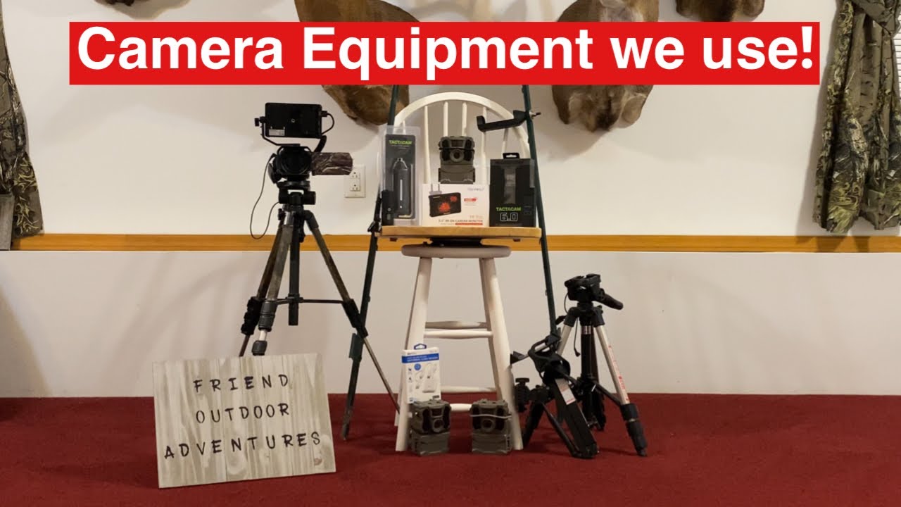 Video Camera gear we use to capture footage for our channel. #filming  #hunting #tactacamreveal