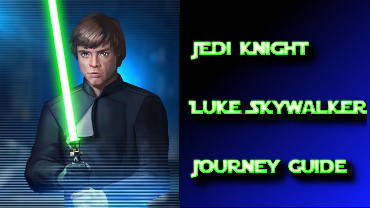 Star Wars Galaxy of Heroes Jedi Knight Luke Skywalker Unlock