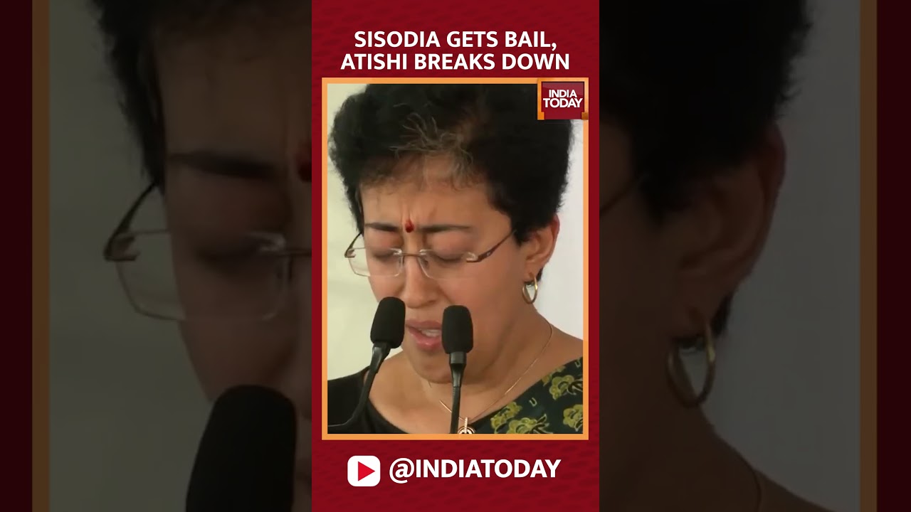 AAP Leader Atishi Breaks Down As She Remembers Manish Sisodia | India Today