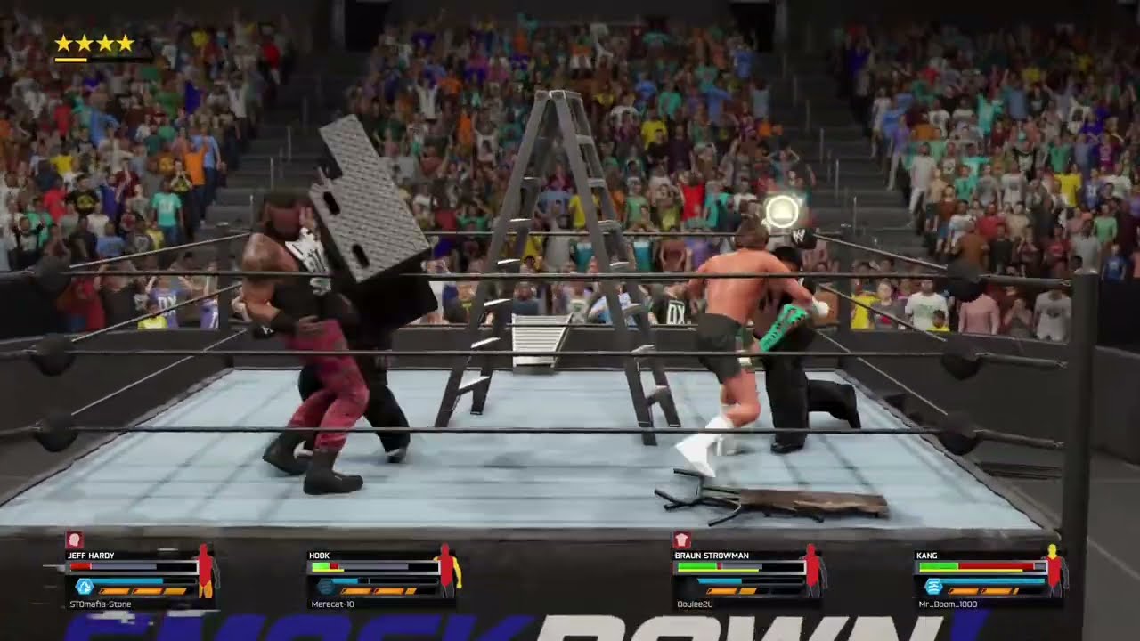 A MUST SEE TLC FATAL4WAY‼️👀 #stomafia #wwe2k25 #wwe #tlc  