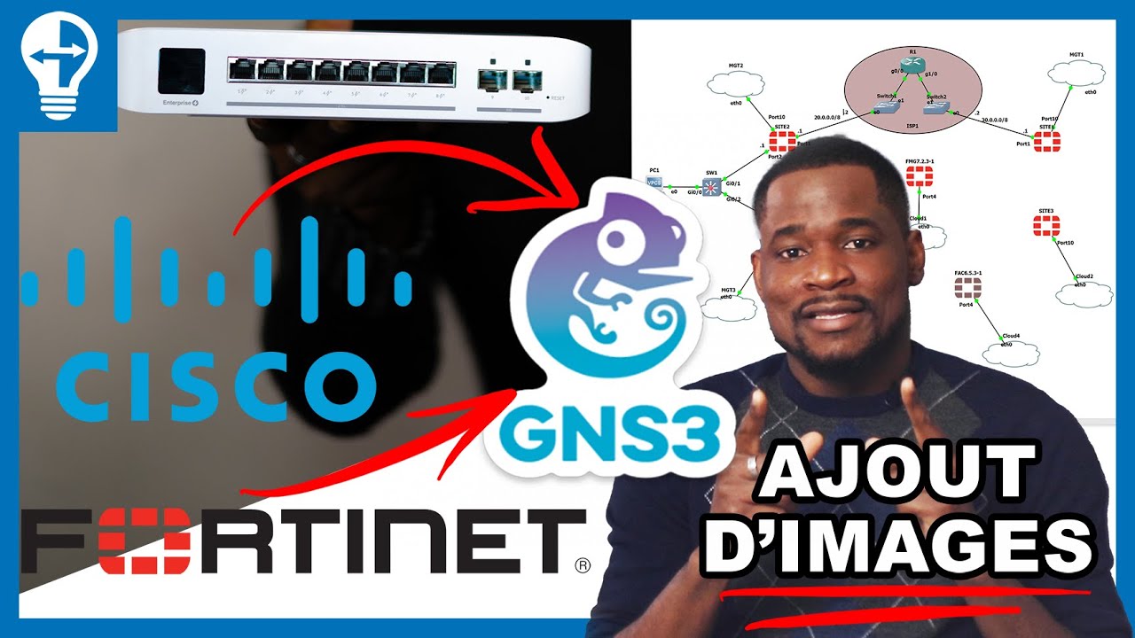 Comment Ajouter Les Equipements Cisco Et Fortinet Sur GNS3 | Mes Astuces et Lab Simple
