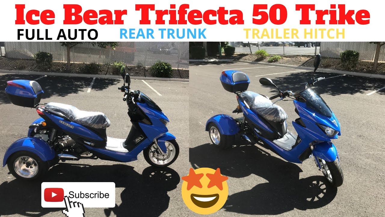 Обзор трайка Ice Bear Trifecta 50 в цвете Largo Blue