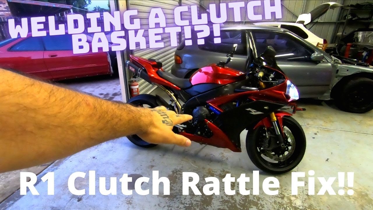 Fixing R1 Slipper clutch chatter for good - Welded slipper clutch!