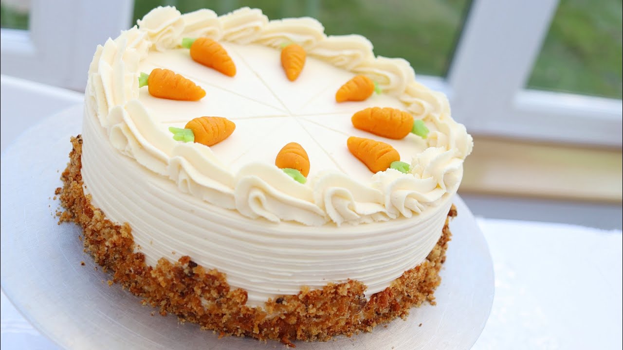 Carrot Cake کیک هویج نرم و خوشمزه