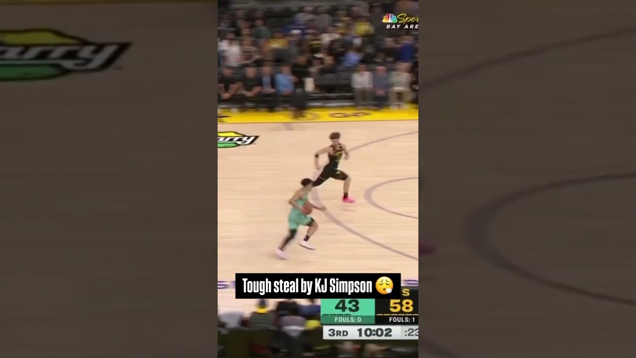 Кей Джей Симпсон перехватил мяч и забил гол 🔥