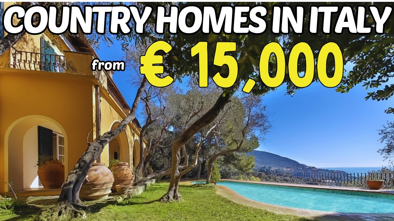 I found 5 Amazing Houses for Sale in Italy Under €20K- Real Estate Deals You’ll Love