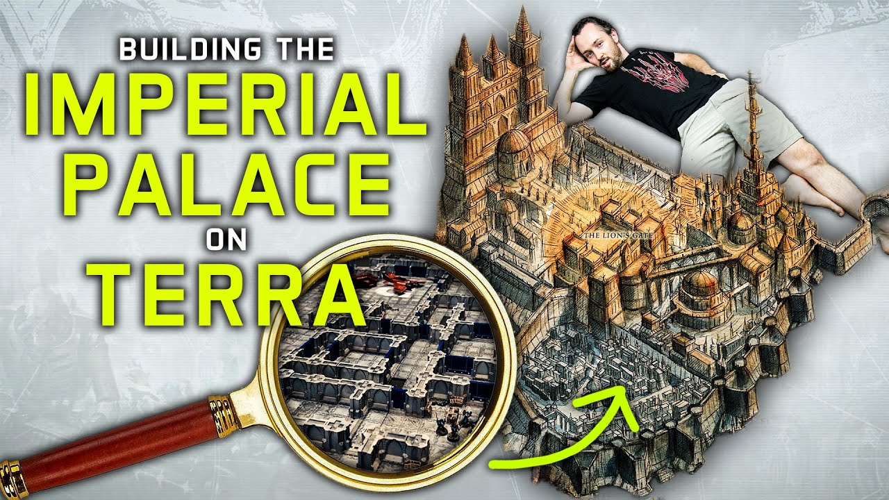 Я строю Императорский дворец на Терре! | Warhammer 40k Scenery Horus Heresy Terrain 30k