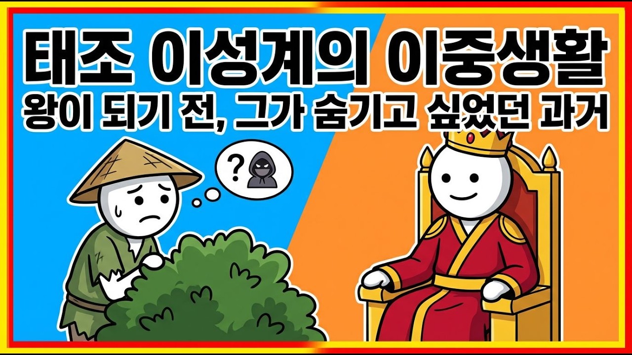 태조 이성계의 숨겨진 과거, 그 이중생활의 진실 #태조이성계 #조선역사 #이중생활 #역사이야기