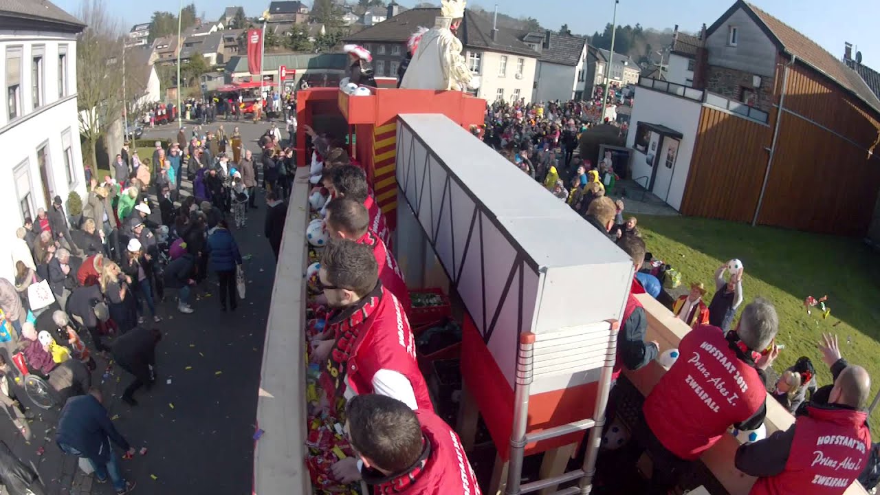 Prinz Abes I. Rosenmontagszug in Zweifall 16.02.2015