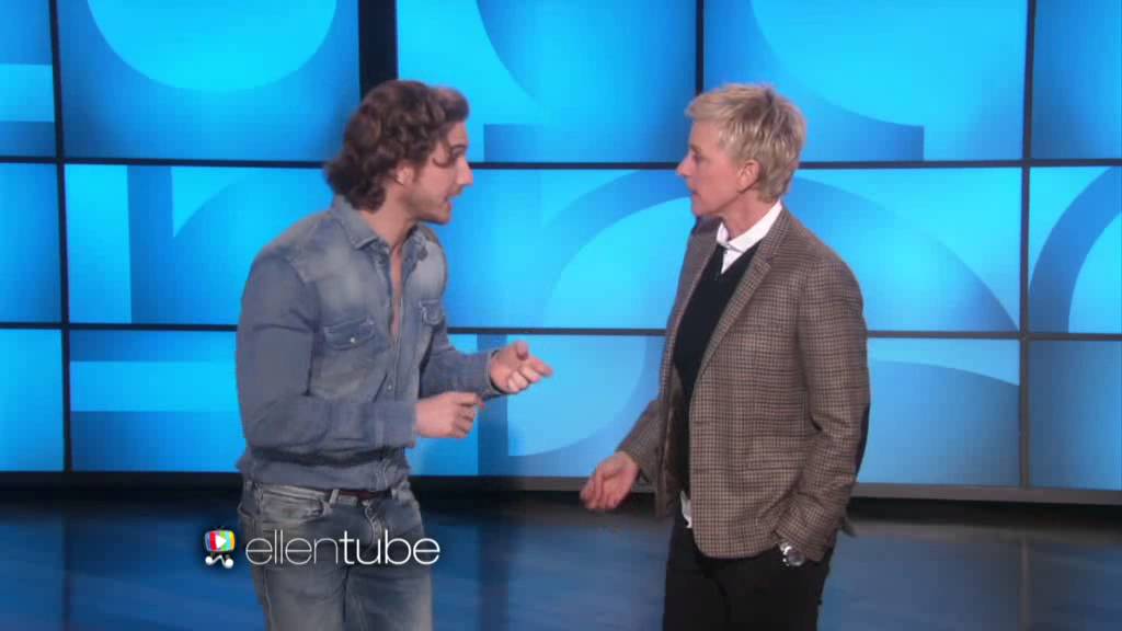Eugenio Siller en "The Ellen Show"