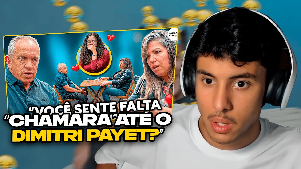 RENATO REAGE: Meus PAIS DIVORCIADOS jogaram VERDADE OU DESAFIO | PAULO VITA SHOW