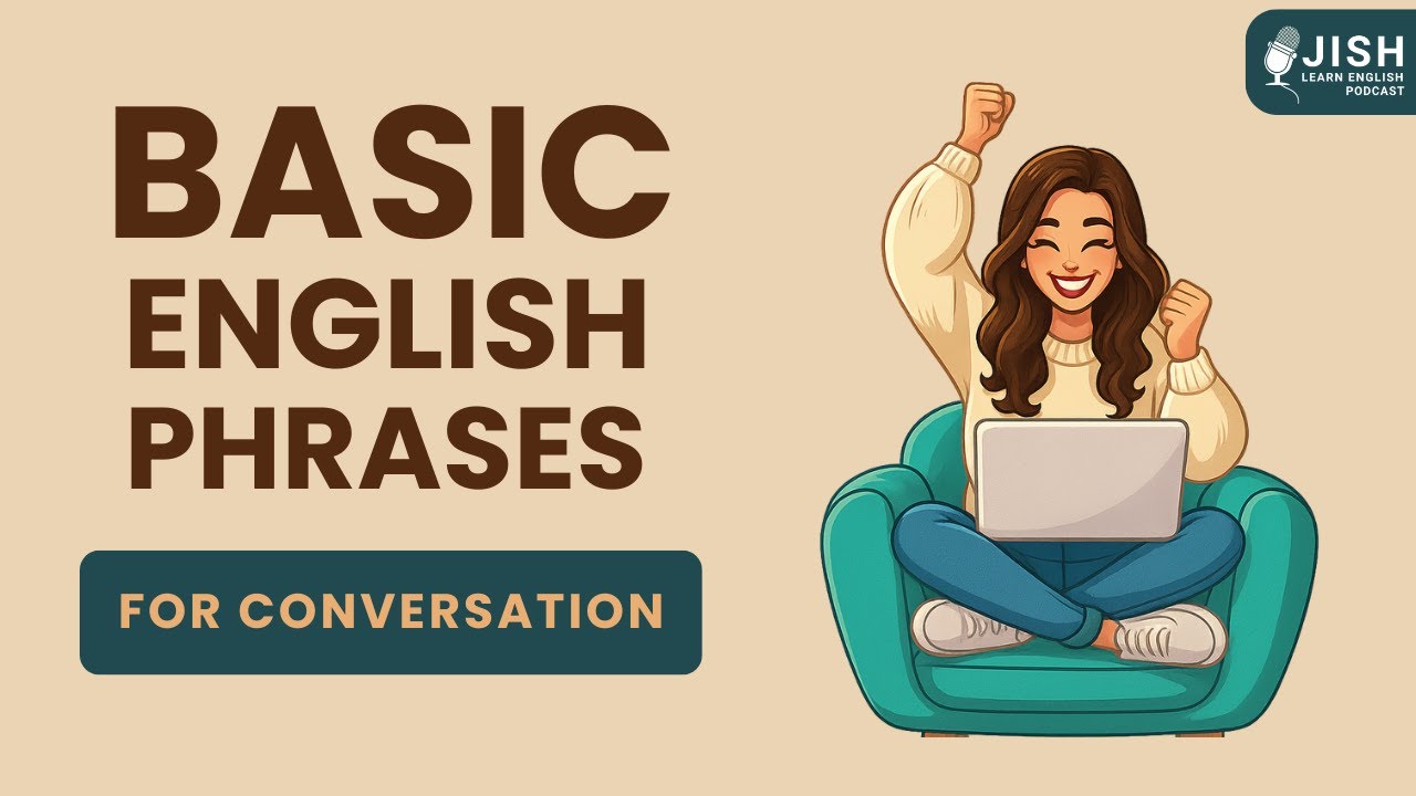 Basic English Phrases for Daily Conversation | Easy English Podcast for Beginners (A1–A2)
