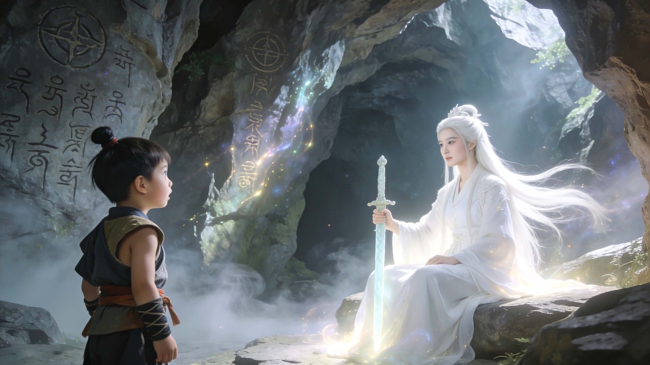 Bocah sekarat diselamatkan wanita seperti dewi—dibawa ke gua dan diajari jurus rahasia