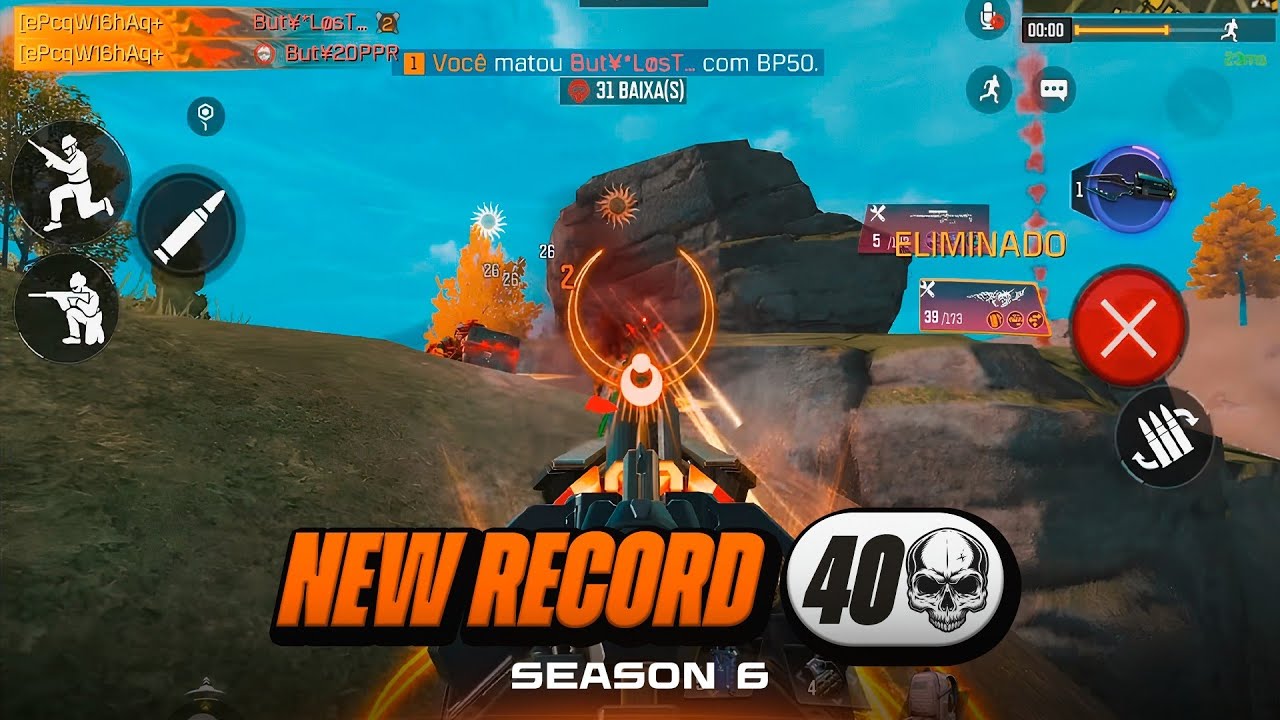 40 KILLS SOLO X SQUAD, SEASON 6 RECORD 🔥 COD MOBILE: BATTLE ROYALE