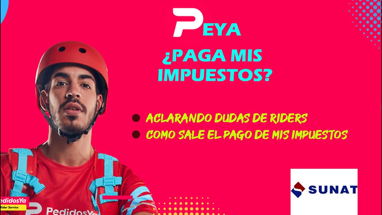 Pedidos ya me da un adicional para pagar mis impuestos