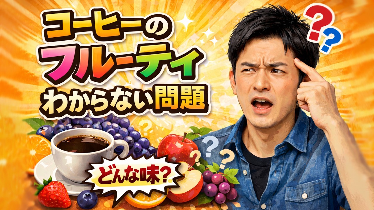 コーヒーのフルーティわからない問題2026