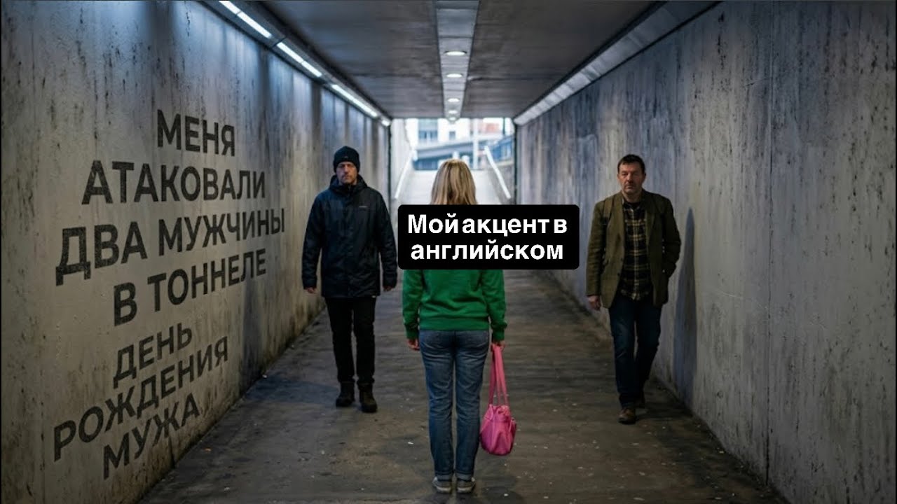 День рождения мужа,быт,выигрыш в лотерею,атака двумя мужчинами в переходе,мой Английский как звучит