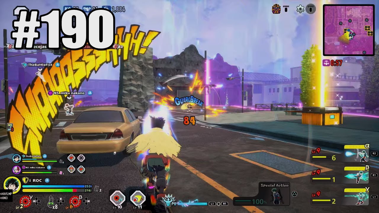 MY HERO ULTRA RUMBLE Multiplayer Gameplay #190