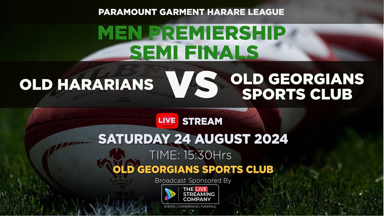 Old Hararians  Vs Old Georgians Sports Club - Men Preimership