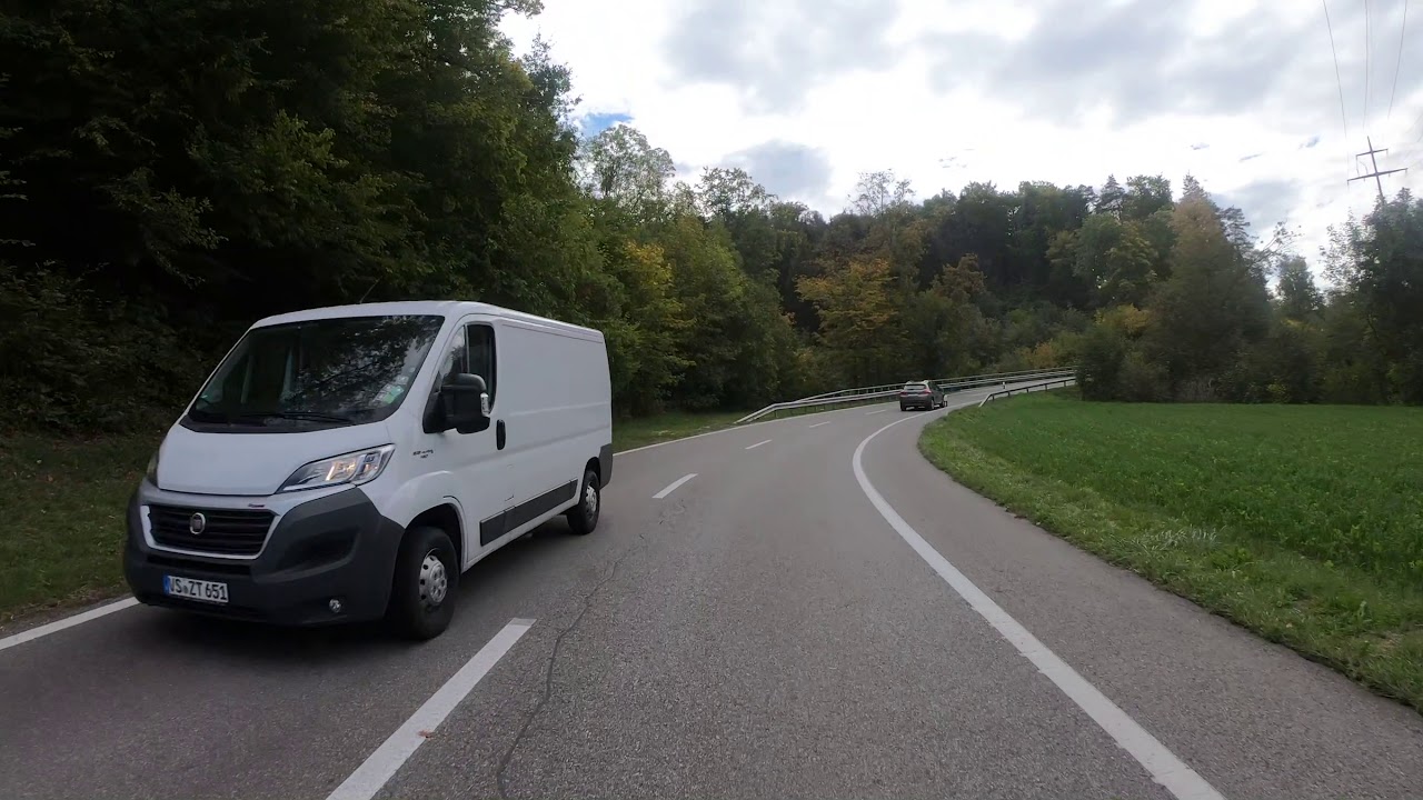 Road trip from Berlingen to Frauenfeld in Switzerland