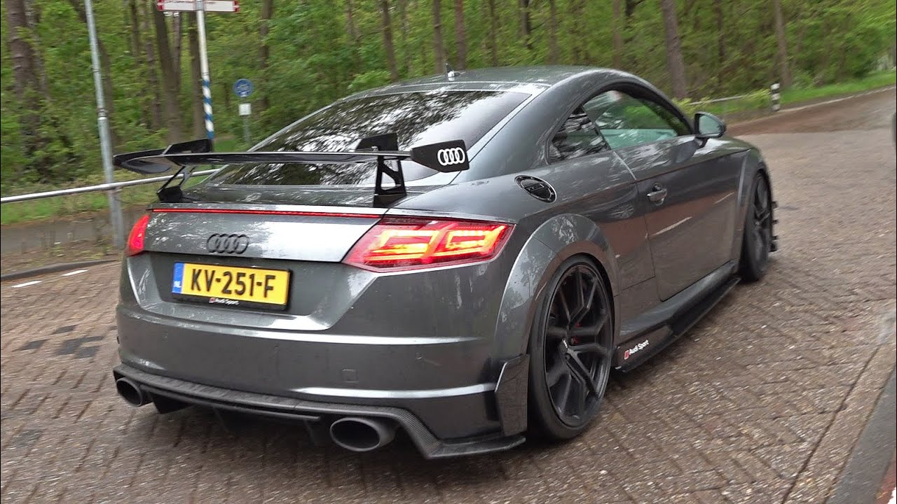 Audi TT-RS TTE700 Stage 4 (660HP) with Decat Milltek Exhaust! Revs, Accelerations, Great Sound!