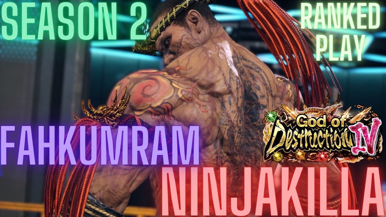 Tekken 8 | NinjaKilla (Fahkumram) God 4 Ranked Play