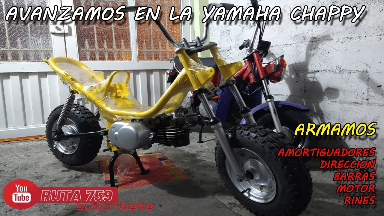 ARMAMOS LA YAMAHA CHAPPY || Parte 2