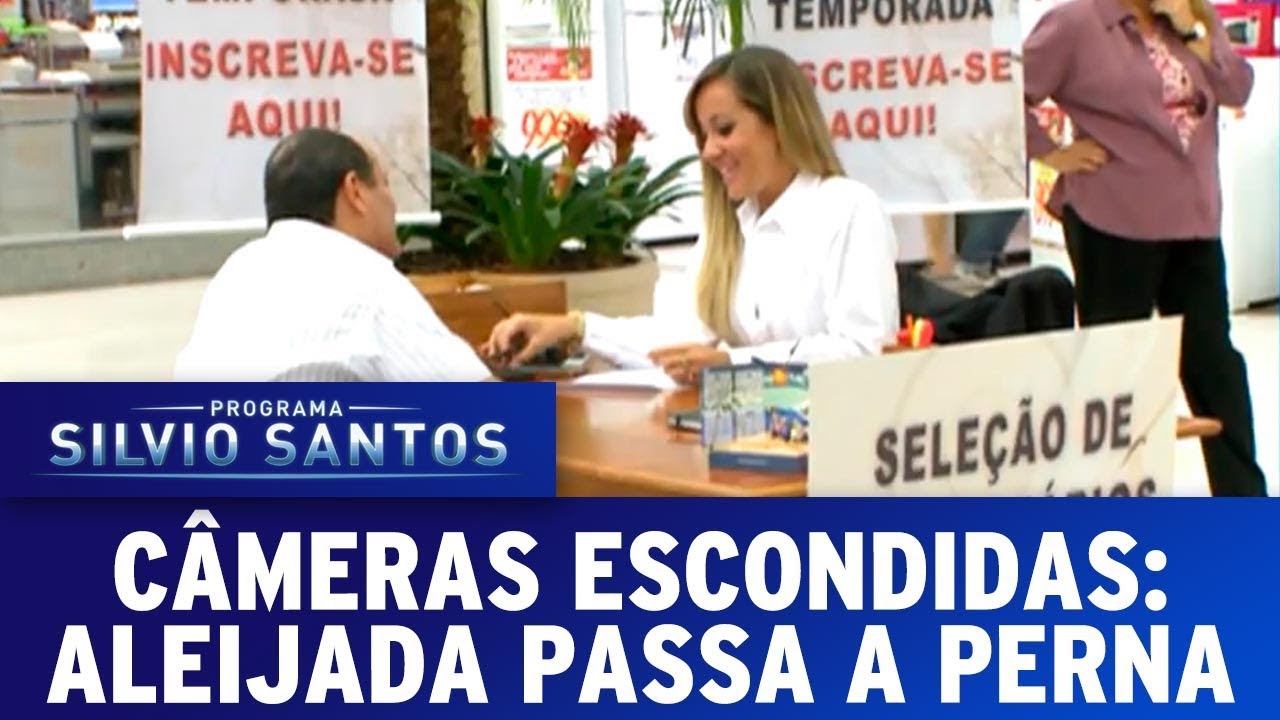Aleijada passa a perna | Câmeras Escondidas (30/07/17)