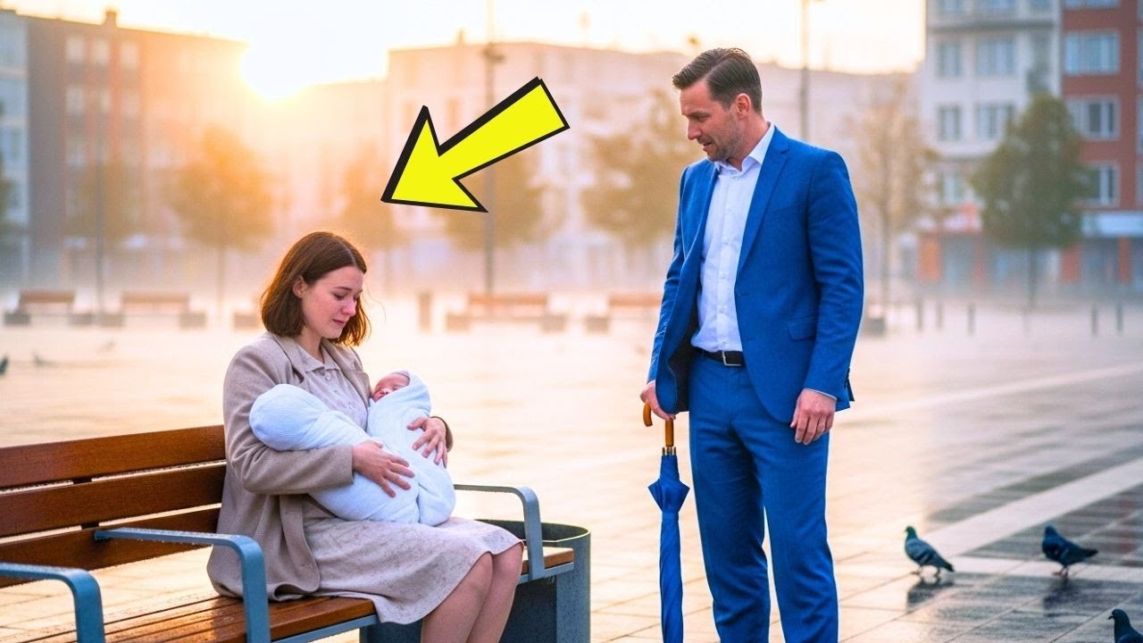 MILIONARUL ÎȘI DUCE MAMA ÎN PARC ȘI ÎNGHEAȚĂ CÂND ÎȘI VEDE FOSTA SOȚIE CU TREI BEBELUȘI ADORMIȚI.