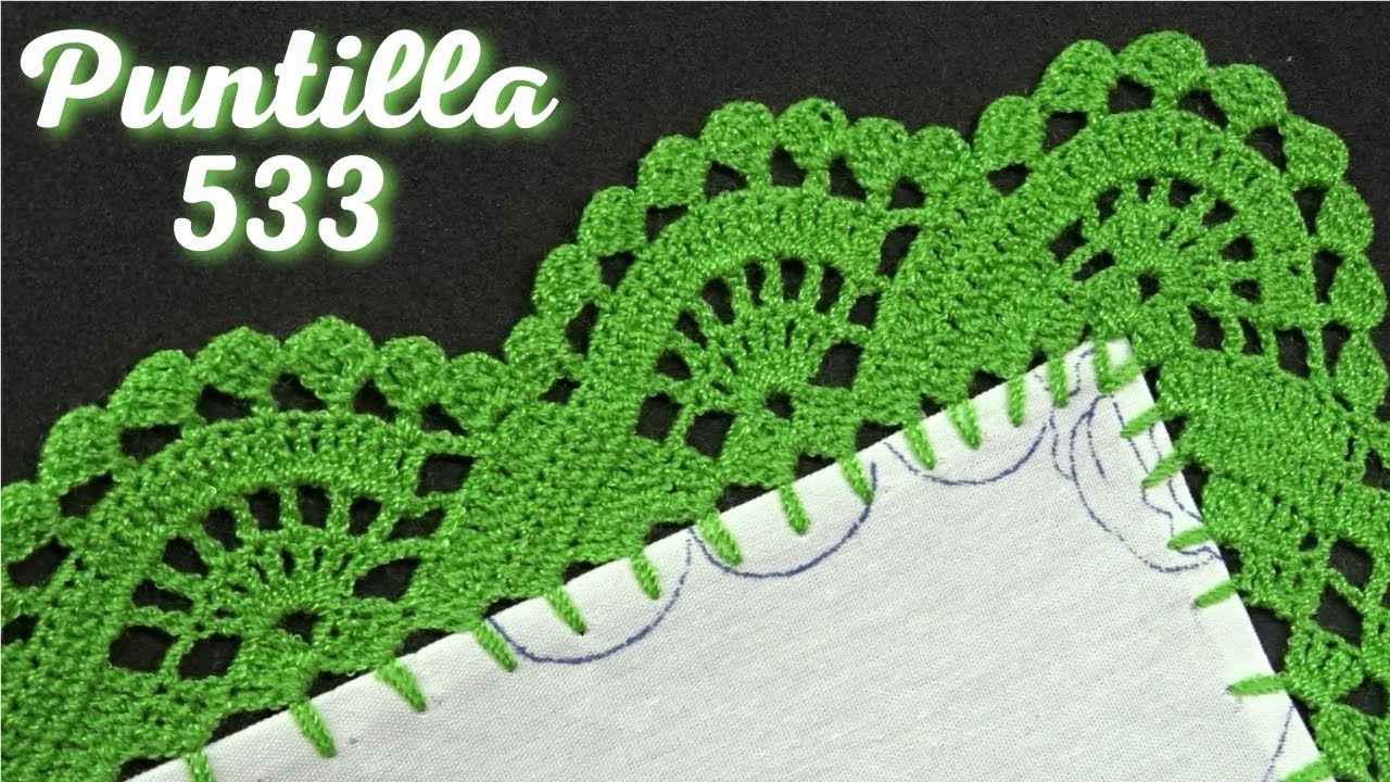 Puntilla 533 | UNA SOLA VUELTA | Puntillas Maribel