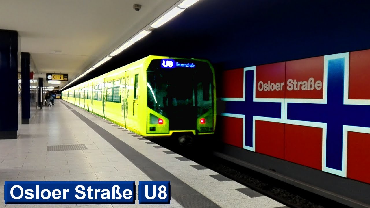 Osloer Straße U8 : Берлинский метрополитен ( BVG H - F76 )