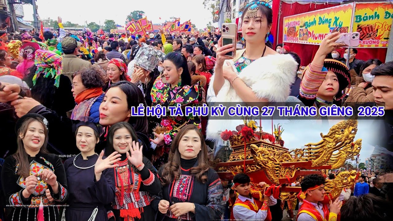 CHOÁNG HÀNG TRIỆU NGƯỜI ĐỔ VỀ LỄ HỘI TẢ PHỦ KỲ CÙNG LỚN NHẤT TẠI LẠNG SƠN