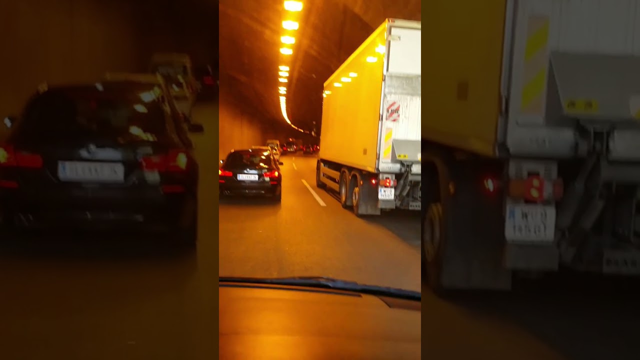 The A23 road through Vienna #road #traffic #movement