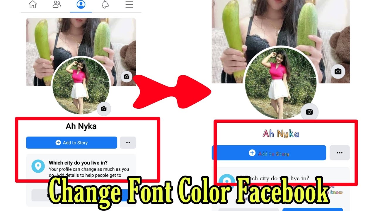 How To Change Font Color Facebook | Change Font Style Facebook