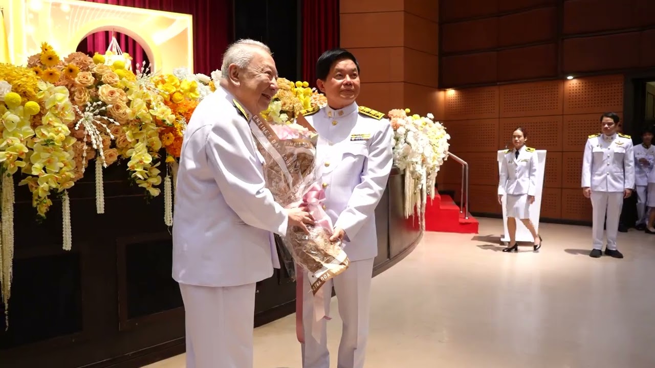 พิธีรับสนองพระบรมราชโองการโปรดเกล้าฯ แต่งตั้งอธิการบดีมหาวิทยาลัยศรีนครินทรวิโรฒ
