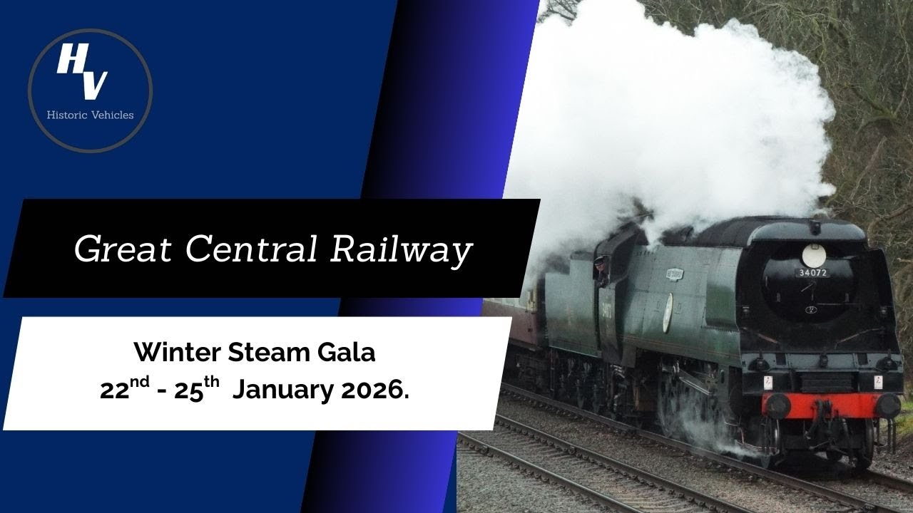 Great Central Railway - Autumn Steam Gala 22nd - 25th January 2026. Part One.