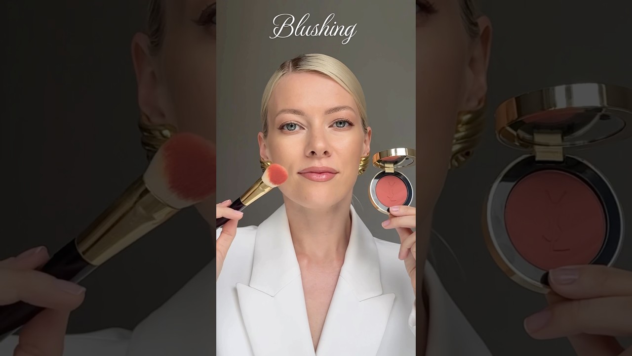 3 ways to apply blushes with ysl make me blush #makeuptutorial #makeuptips #blush #blushes